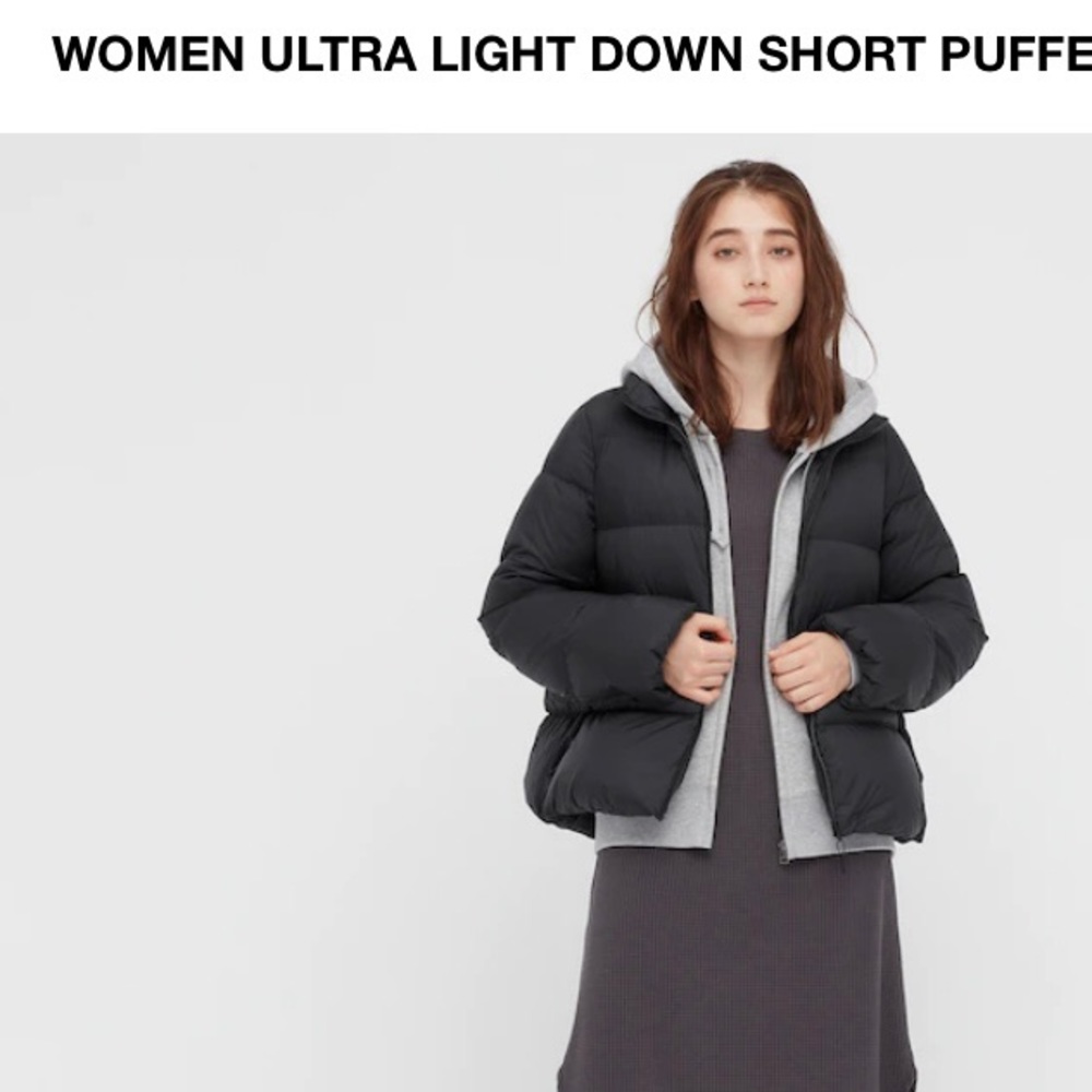 Women’s ultra light down cocoon jacket